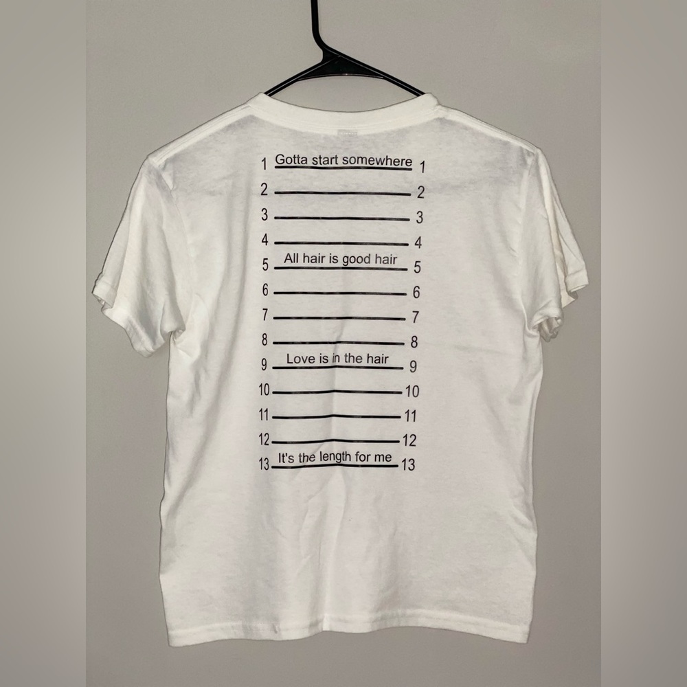 T-Shirt to monitor child’s hair growth